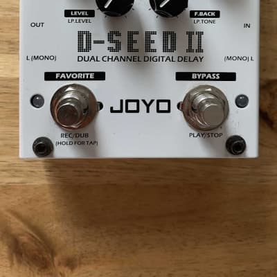 Reverb.com listing, price, conditions, and images for joyo-d-seed-ii-stereo-delay-pedal