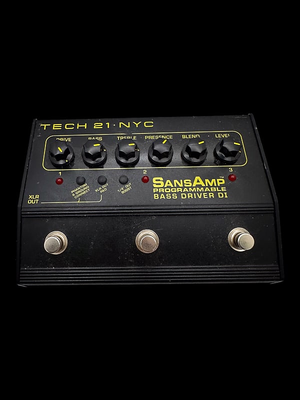 Tech 21 Sansamp Programmable Bass Driver