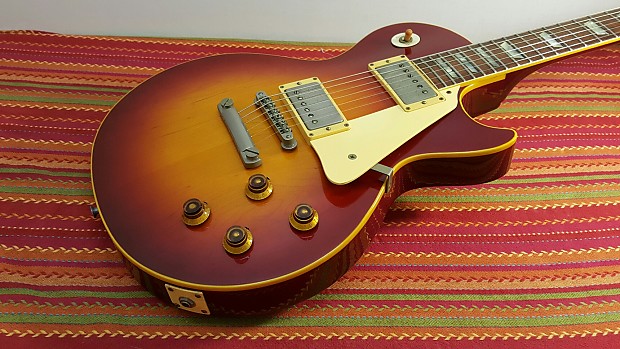 ギター Greco EG59-500 MINT COLLECTION Greco Mint Collection EG 59-60 Standard Single Cut 1989 Cherry