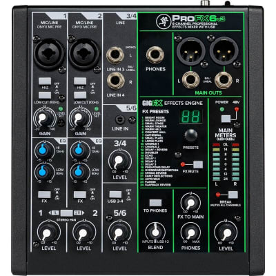 Mackie Pro FX 8 | Reverb