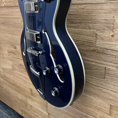Epiphone Uptown Kat ES Semi Hollow Guitar- Sapphire Blue Metallic 7lbs  2oz. New! image 11