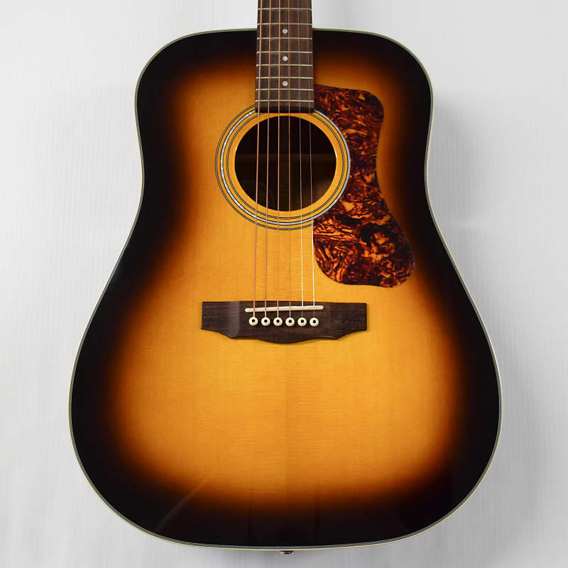 Guild D-140 Acoustic Guitar - Antique Burst | Reverb