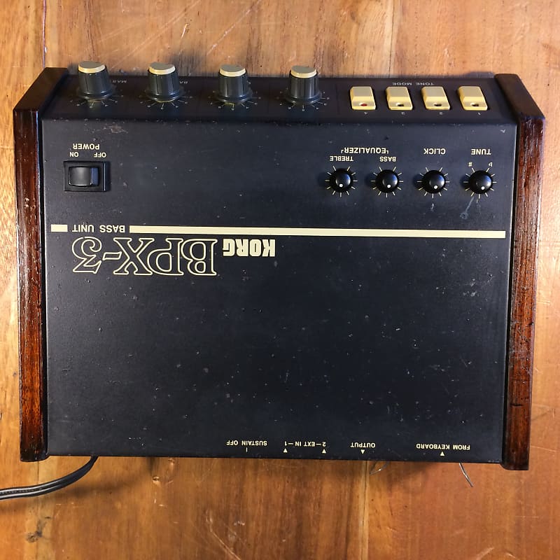 【希少】【現状品】KORG コルグ BPX-3 ベースシンセモジュール Yahoo!オークション - 【希少】KORG コルグ BPX-3 ベースシンセ