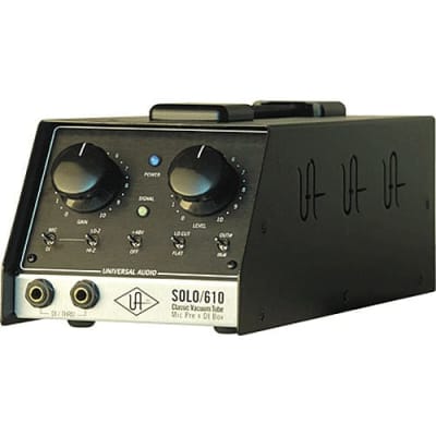 Universal Audio SOLO/610 - Classic Vacuum Tube Microphone Preamplifier and DI Box image 2