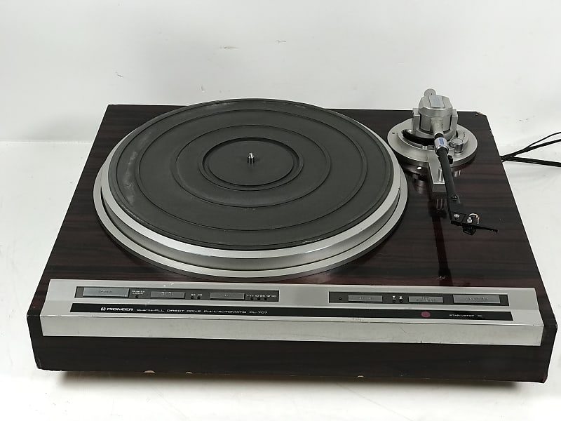 Vintage Pioneer PL-707 Stereo Turntable  			