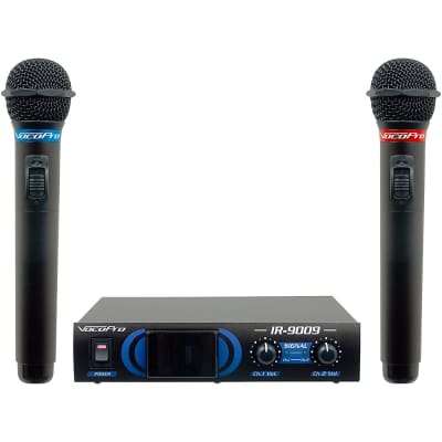 VocoPro IR-9009 Dual Wireless Handheld Microphone System