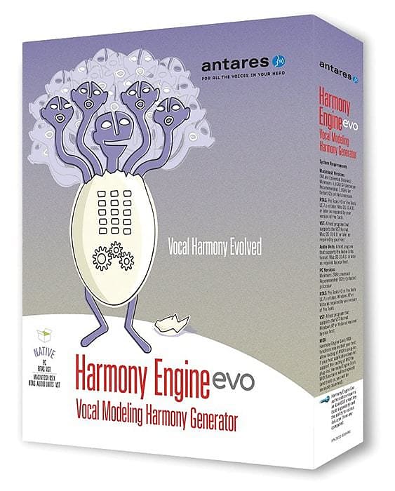 Antares Harmony Engine Evo Vocal Modeling Harmony Generator Plug-in image 1