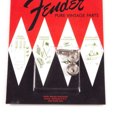 Genuine Fender® Pure Vintage Original Strap Buttons (2) 099-4915-000 image 2