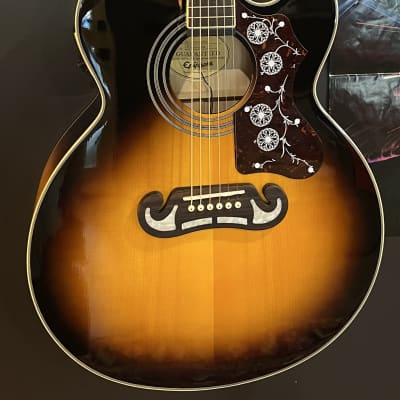 Epiphone EJ-200CE/VS サンバースト Epiphone EJ-200 VS sunburst Made in Korea 2002 Vintage