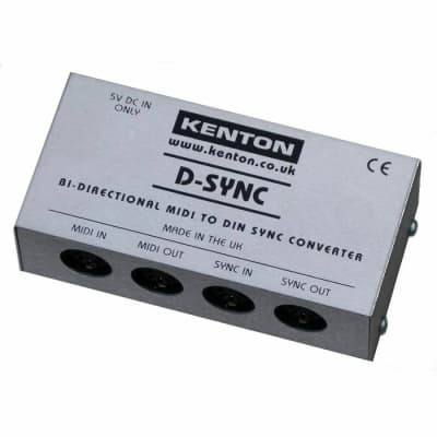 Kenton D-Sync MIDI To DIN Sync Converter Bi-Directional