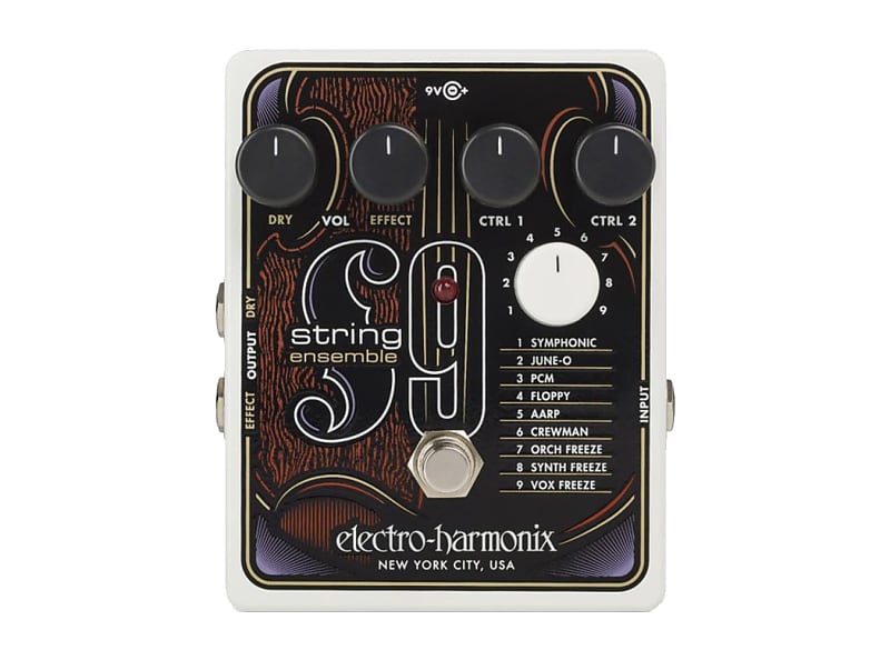 Electro-Harmonix String 9 String Ensemble Pedal [DEMO] | Reverb