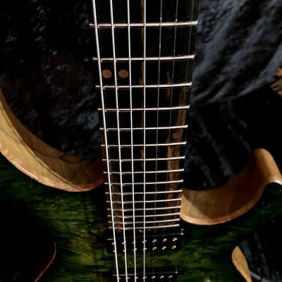 Grainger Guitars  Apollo 7 String, Lizard Green Seven String image 15