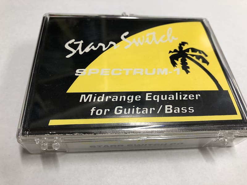StarrSwitch Spectrum-1 On Board 2-Stage Midrange Equalizer for Guitar/Bass image 1
