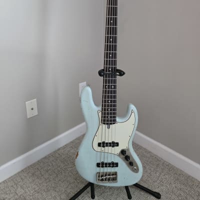 Xotic XJ-1T 5st Alder/R / Blue Sparkle Medium Aged[GSB019