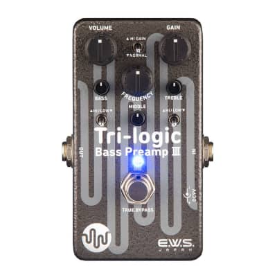 Reverb.com listing, price, conditions, and images for ews-tri-logic-bass-preamp-2