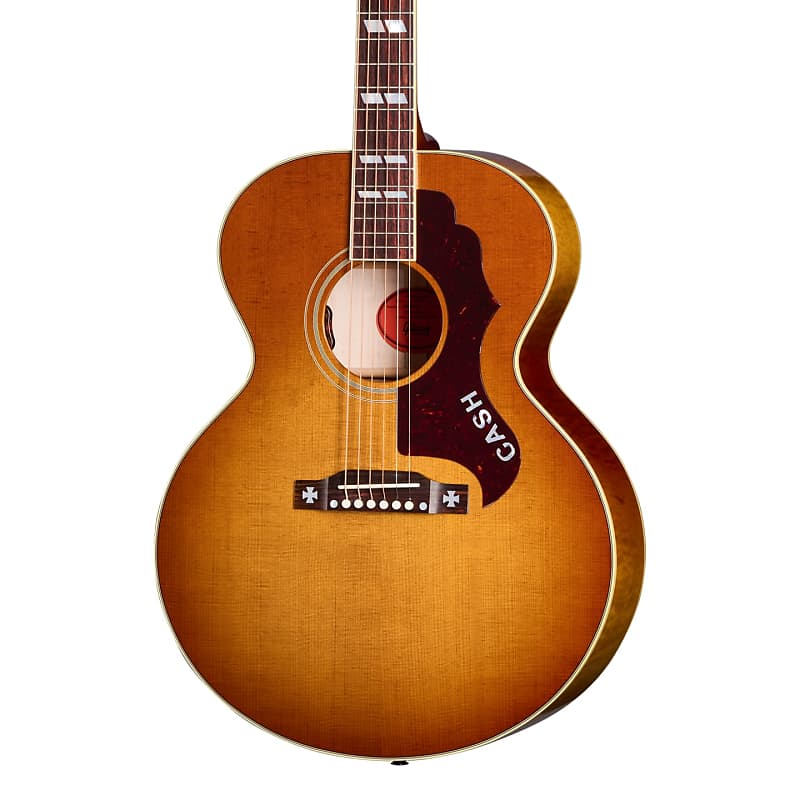Gibson Custom Shop Rosanne Cash J-185 Heritage Cherry Sunburst w/case image 1