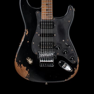 Fender Custom Shop Empire 67 Super Stratocaster HSH Floyd Rose Heavy Relic - Black #15185 for sale