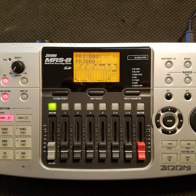 Zoom MRS-8 8 Track Multitrack recording studio | Reverb
