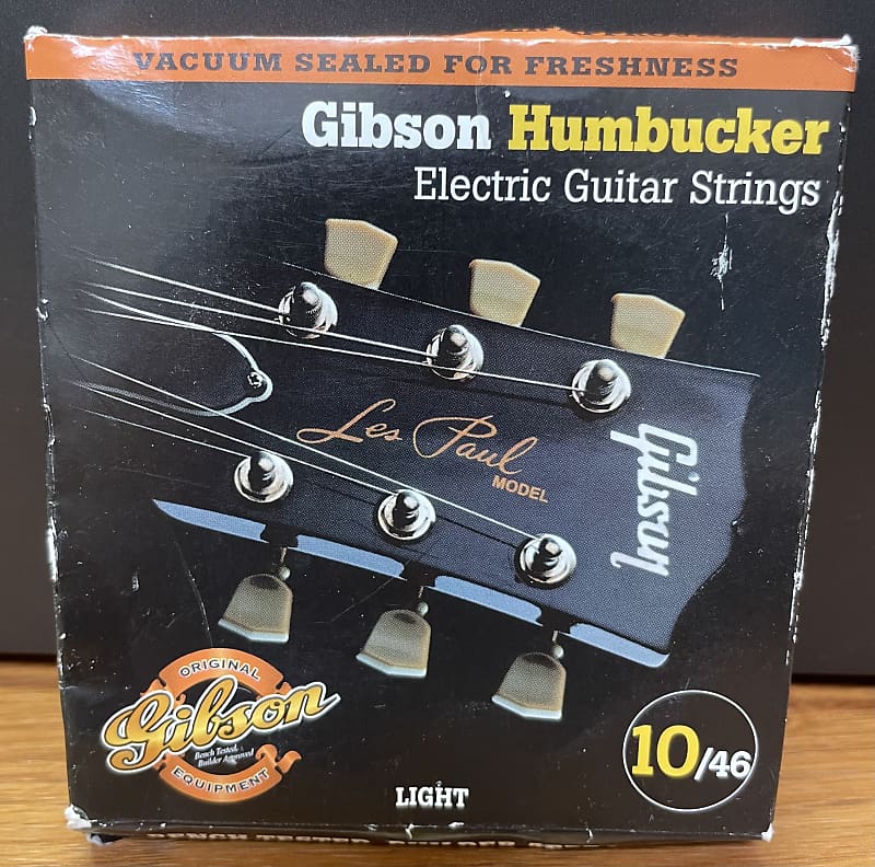 Gibson SEG SA10 Humbucker Electric Guitar Strings 10 46 Light