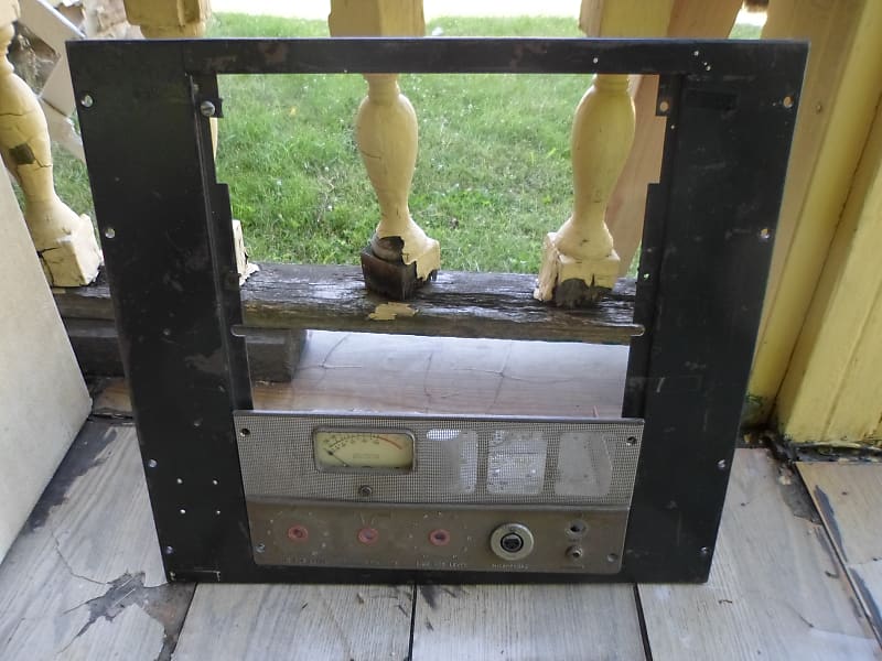 Vintage Ampex 601 Tube Preamp Studio Rack Mount Frame 1950's | Reverb