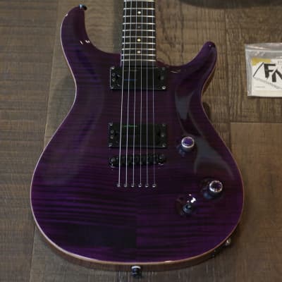 Carvin CT-6 California Carved Top Electric Guitar  Figured Purple + OHSC image 2