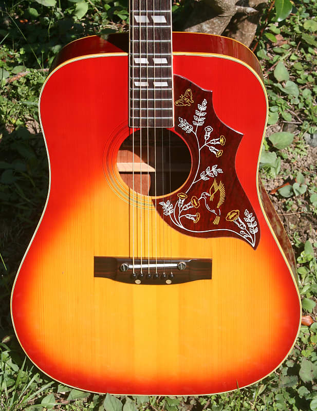 ギター KISO-Suzuki Humming bird 1970s Kiso Suzuki Co Hummingbird - YouTube