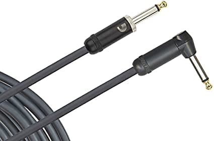 D'Addario  American Stage Instrument Cables; 20-ft right to straight image 1