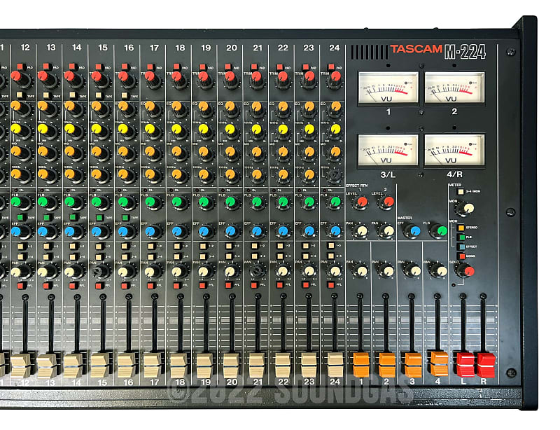 TASCAM M-224 24-channel mixer *Soundgas Serviced* | Reverb