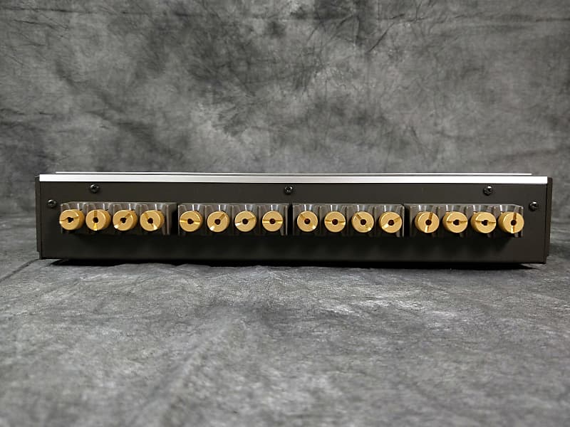 LUXMAN AS-55 Line Selector Speaker Terminals W/ Original Box