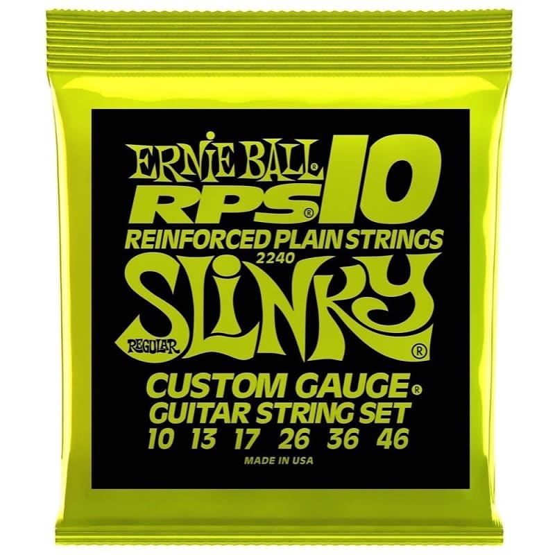 Ernie Ball Hybrid Slinky RPS Nickel Wound Electric Guitar Strings,10-46 image 1