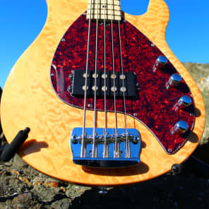 OLP Tony Levin Signature 5-String Bass  Flamed Natural image 16