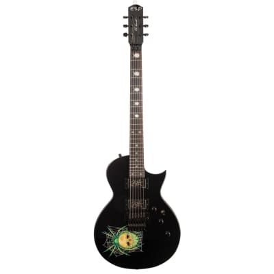 ESP 30th Anniversary KH-3 Spider Electric Guitar - Black With Spider Graphic image 2