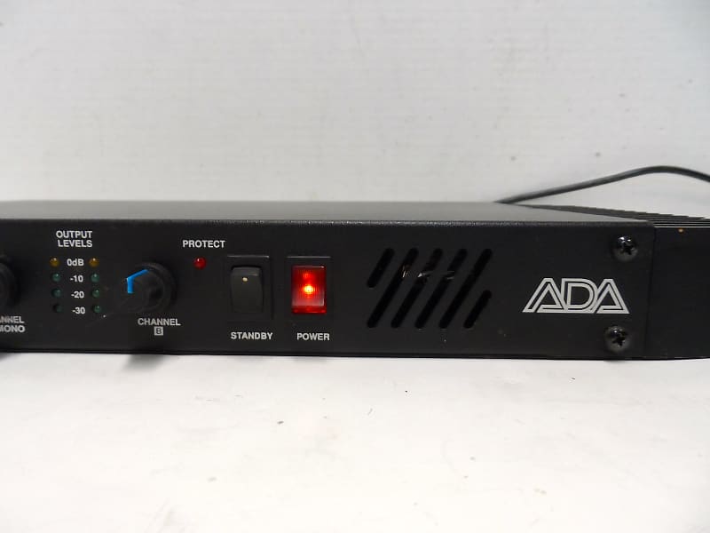 ADA MICROTUBE 200 TUBE STEREO AMP AMPLIFIER RACK GUITAR El POWER