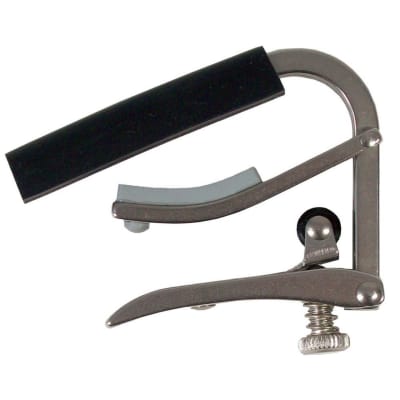 New Shubb S-Series S1 Deluxe Steel String Acoustic Guitar Capo, Stainless Steel + Free Shipping
