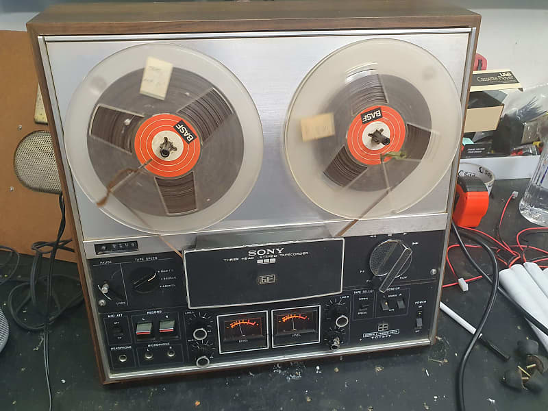 Sony TC-377 Reel to Reel Recorder Tested & Working 1973-79