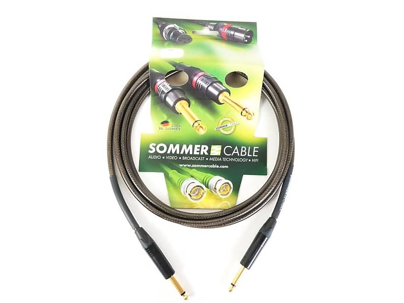 Sommer Cable SC-Spirit XXL Professional Instrument Cable with Neutrik Gold  TS - 15 Feet