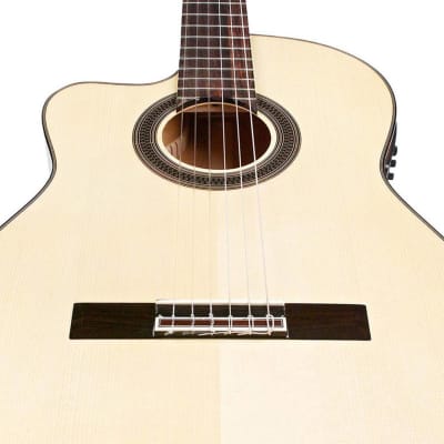 Cordoba GK Studio Flamenco Nylon-String Left-Handed Acoustic-Guitar image 3