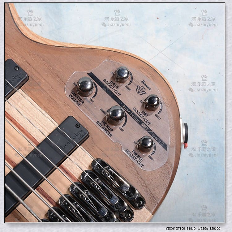 Ibanez BTB676NTF Electric Bass Natural Flat