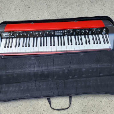 Korg SV1-73 Stage Vintage Digital Piano 2009 - Present - Metallic Red with White / Black Keys