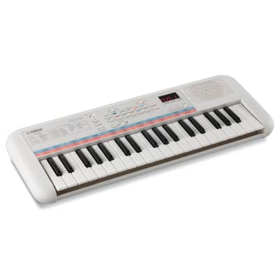 Yamaha Remie PSS-E30 37-Key Portable Mini Keyboard, White