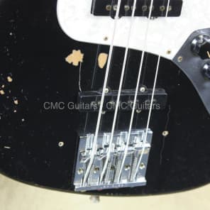 Fender Custom Shop Signature Geddy Lee Jazz Bass 2015 Black image 10