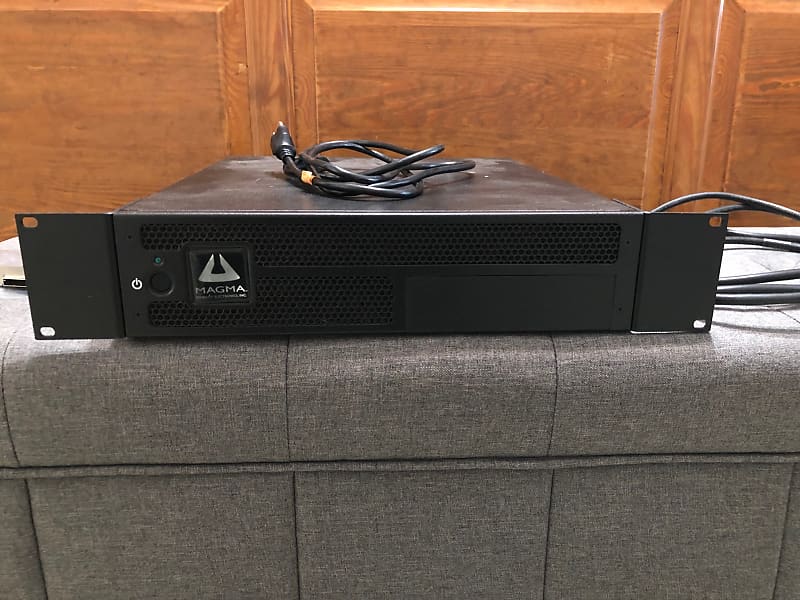 Magma 4 Slot PCIe Expansion Chassis loaded with Pro Tools HD Reverb