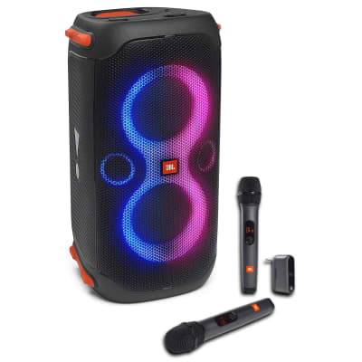 JBL PartyBox 310 Portable Bluetooth Speaker (Party Lights) Bundle with  Vocal Microphone, XLR Barrel Adapter & XLR Cable