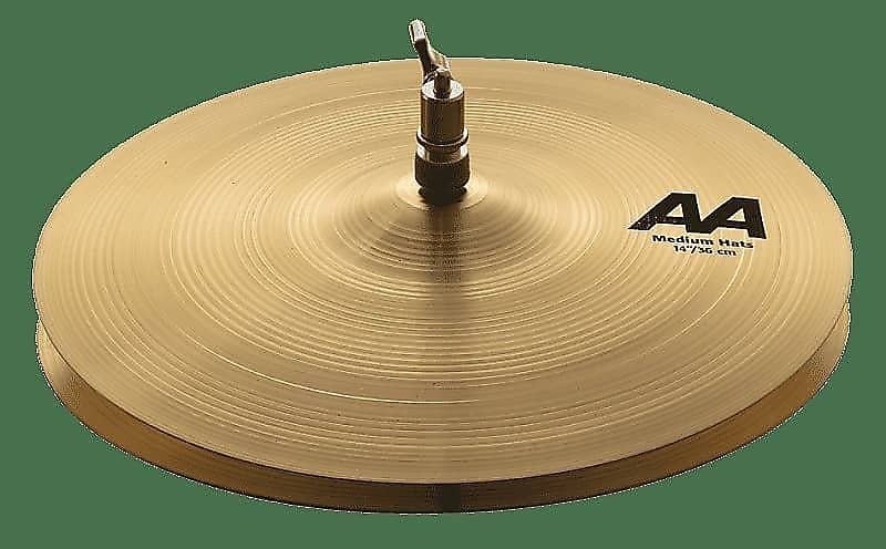 Sabian 21402 14" AA Medium Hi-Hat (Pair) Cymbals image 1