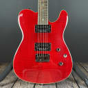 Fender Special Edition Custom Telecaster FMT HH, Laurel Fingerboard- Crimson Red Transparent (USED)