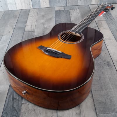 Crafter HT-250BRS 'Solid Engelmann Spruce Top' Orchestral Acoustic Guitar image 4