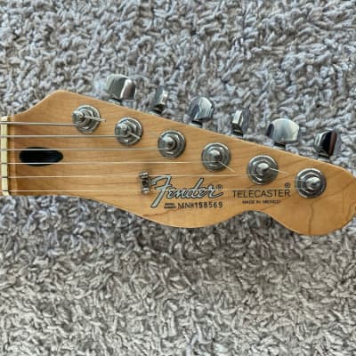 Fender Standard Telecaster 1998 Vintage 2-Tone Sunburst MIM Maple Neck Guitar image 5