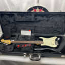Fender American Deluxe Stratocaster Plus HSS Guitar with Modules + Case 2014 - Mystic Black / Rosewood fingerboard