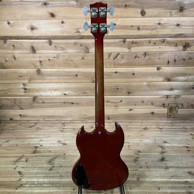 Gibson 1961 EB-0 4-String Electric Bass Guitar USED - Cherry image 5