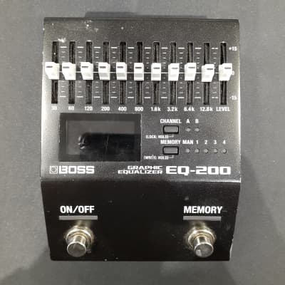 【新品未使用】BOSS Graphic Equalizer EQ-200 Amazon.com: Boss EQ-200 Graphic Equalizer Pedal